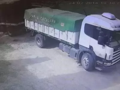 camionero-aplastado-mor�n-video-buenos-aires-frigor�fico