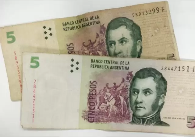 billete-de-5-pesos-canje-circulacion-fuera-argentina-canjear