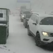 Alerta por tormentas, vientos de 100 km/h y fuertes nevadas