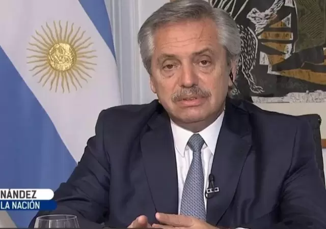 Alberto-Fern�ndez-TV-P�blica-coronavirus