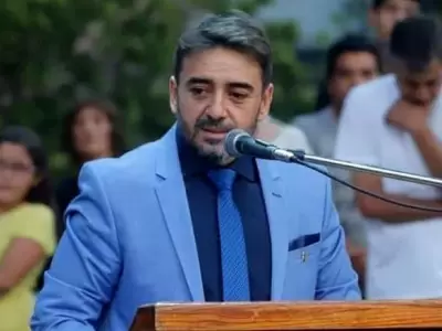 Fernando Ubieta, intendente de La Paz.
