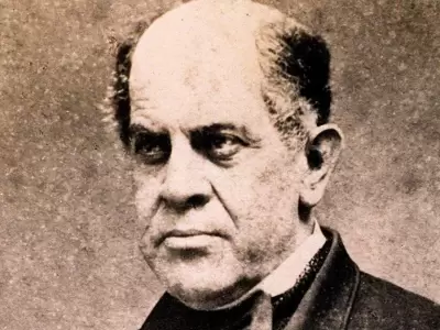Domingo-F.-Sarmiento-quien-lleg�-a-Mendoza-en-abril-de-1884.
