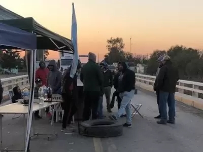 Protesta-Desaguadero