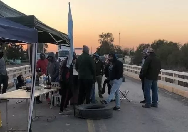 Protesta-Desaguadero