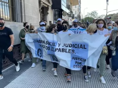 Maradona-Protesta