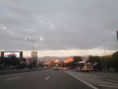 El centro y sur de Mendoza observ� desde temprano una intensa nubosidad con especial concentraci�n en General Alvear.