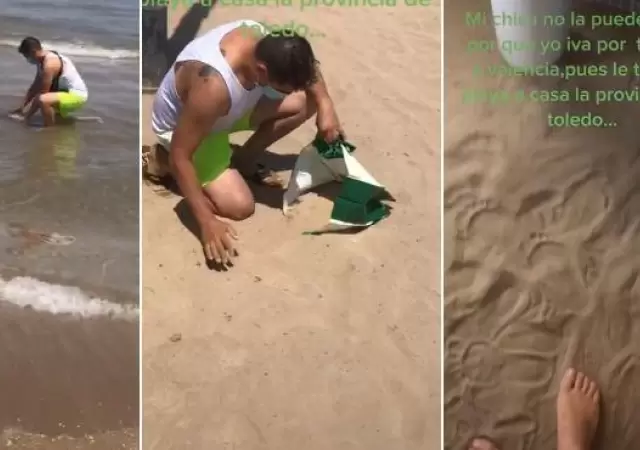 video-viral-arena-en-el-ba�o