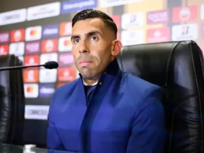 Tevez por ahora se aleja de la pol�tica de Boca.