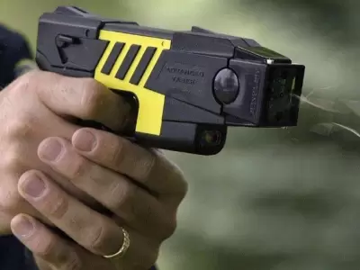 Asi son las pistolas Taser