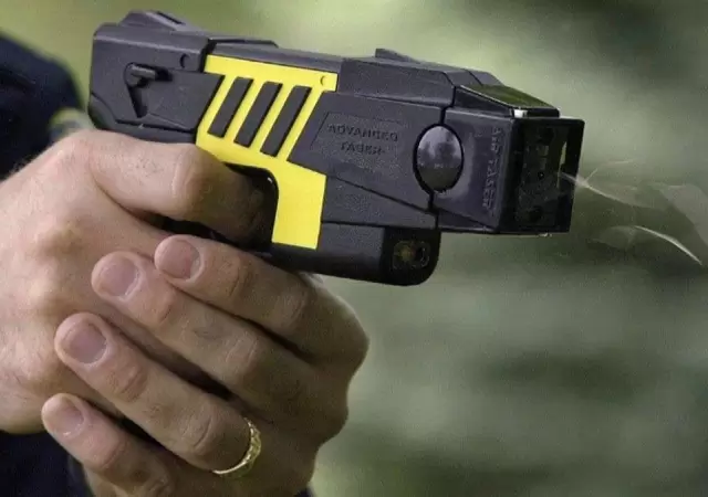 Asi son las pistolas Taser