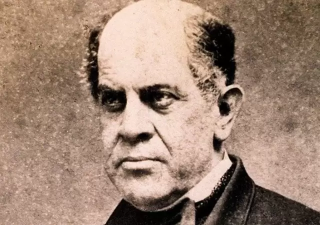 Domingo-F.-Sarmiento-quien-lleg�-a-Mendoza-en-abril-de-1884.