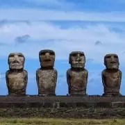 Un incendio da�� cerca de 80 estatuas moai en la Isla de Pascua