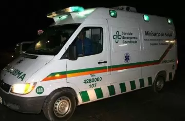 Ambulancia del Servicio de Emergencia Coordinado.