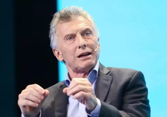 Mauricio Macri, presidente del PRO.,