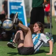 Camila Rivera se coron campeona latinoamericana de ftbol freestyle