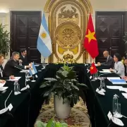 Reuniones estrat�gicas de la canciller Mondino en Vietnam