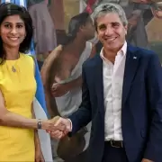 Reuni�n entre Caputo y Gopinath del FMI para analizar las metas econ�micas
