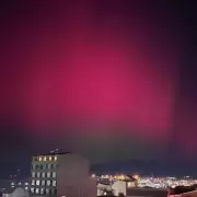 Auroras australes, el extraño fenómeno que se dio por la tormenta solar