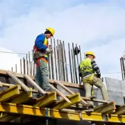 El empleo registrado en la construccin cay fuerte en marzo
