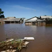 Ciudades provisorias para damnificados por inundaciones en Brasil