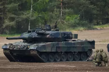 Tanque alemn Leopard para entregar a Ucrania