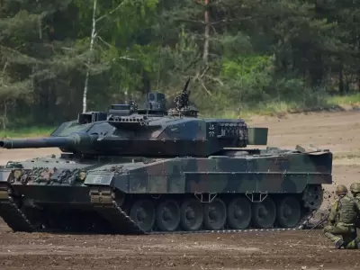 Tanque alemn Leopard para entregar a Ucrania