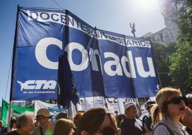 La Conadu se sumar� a la marcha del 30 de abril convocada por la CGT.