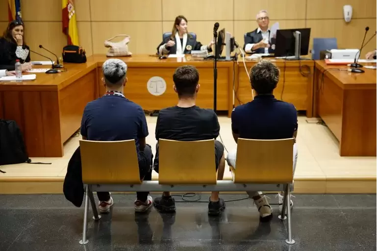Juzgados de Valencia por los insultos racistas a Vinicus Jr. (foto de  EFE/Biel Alio).
