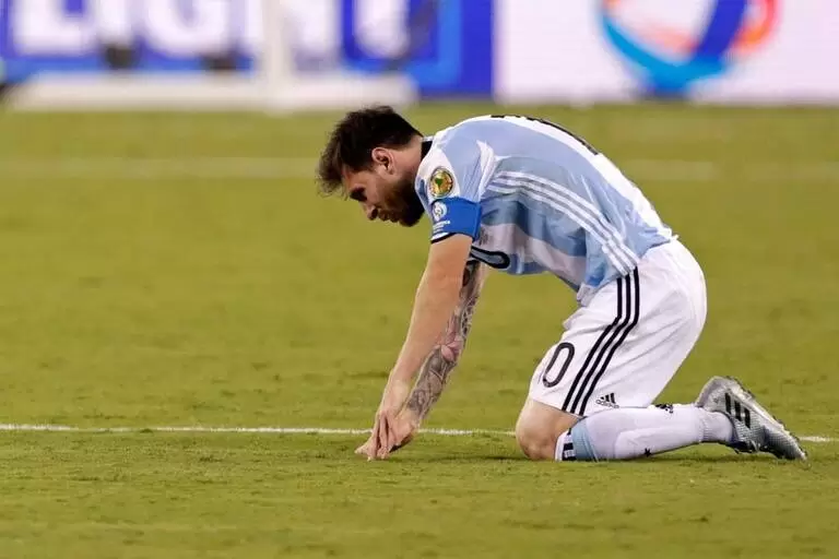 Messi luego de la eliminacin en la Copa Amrica 2016