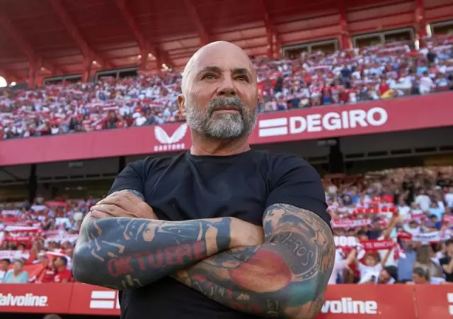 Jorge Sampaoli viene de dirigir en Flamengo