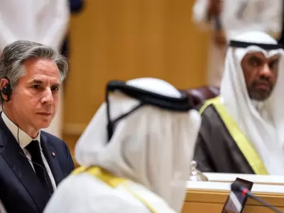 blinken en Qatar