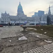 El increble costo que tendr arreglar la Plaza del Congreso