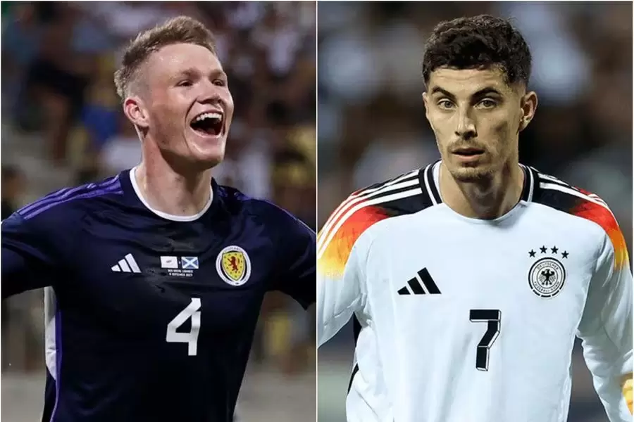 Alemania y Escocia