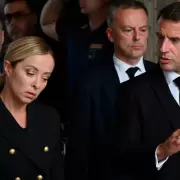 Macron y Meloni se trenzaron en fuertes trminos al cierre del G-7