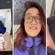 Encontr un iPhone en la calle durante una tormenta y decidi devolverlo