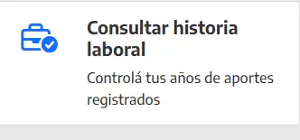 Consulta de aportes en Mi ANSES