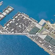Conoc� Chancay, el impactante puerto que China construye en Per�