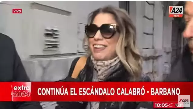 Marina habl de su relacin con Barbano.