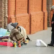 La Iglesia anunci un plan para las personas que viven en la calle en Mendoza