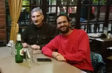Fabin Galdi y Gonzalo Ruiz, cuervos y messistas