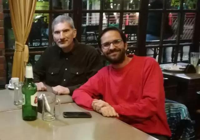 Fabin Galdi y Gonzalo Ruiz, cuervos y messistas
