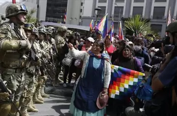 Fuertes tensiones se vivieron en las calles de La Paz