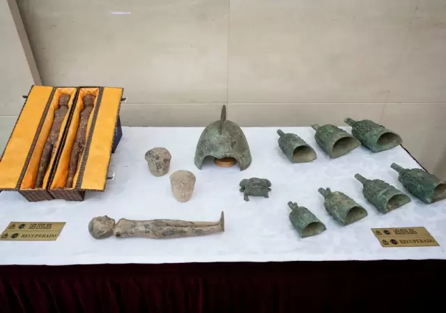 La Argentina restituye reliquias culturales a China adquiridas de forma ilegal