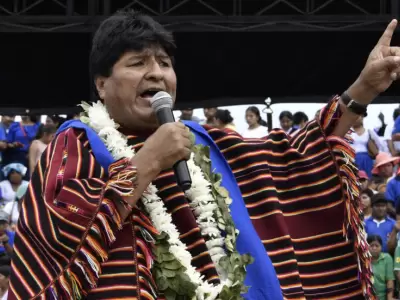 Evo Morales est enfrentado con Luis Arce