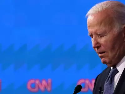 Joe Biden sali mal parado del debate con Donald Trump.