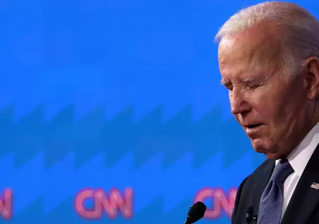 Joe Biden sali mal parado del debate con Donald Trump