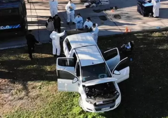 Camioneta de Caillava y P�rez/