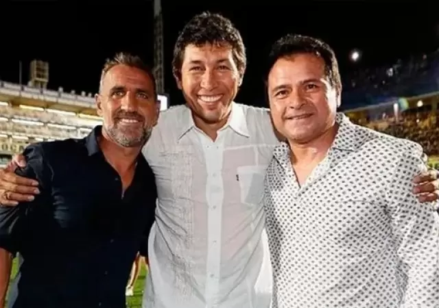 Ral Cascini, Jorge Bermdez y Marcelo Delgado