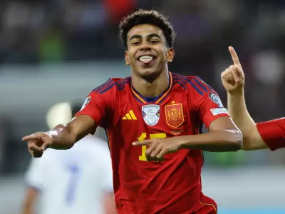 Lamine Yamal, crack de Espa�a.