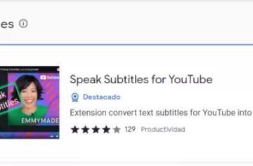 Speak Subtitles for YouTube
